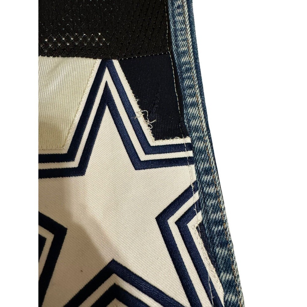 Vintage Dallas Cowboys Authentic DeepThree Levi's Jersey Patchwork Jeans NWT - Picture 5 of 13